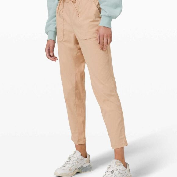 Lululemon Beyond the Studio Pant Slim Cafe Au Lait Size 8 - Picture 2 of 9